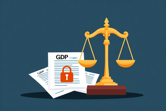 GDPR és adatvédelmi szimbólumok